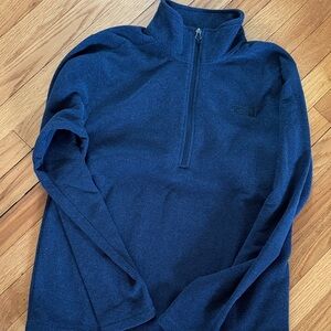 North Face Dark Navy Quarter-Zip Pullover